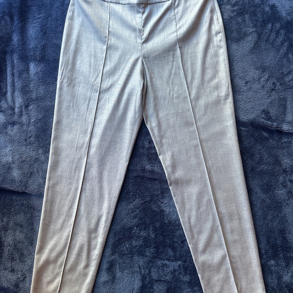 ST. JOHN Emma Trouser Light Grey Size 12